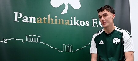 Κοντούρης: «Να γίνω βασικός στον Παναθηναϊκό, δεν έχουν ταβάνι οι στόχοι μου» (video)