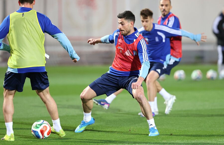 Εθνική Ελλάδας: Εστίασαν στην τακτική οι παίκτες του Γιοβάνοβιτς ενόψει Παραγουάης