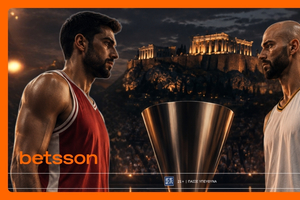 Τελικός Euroleague Ολυμπιακός - Ρεάλ Μαδρίτης με Bet Builder και Ενισχυμένες Αποδόσεις στην Betsson