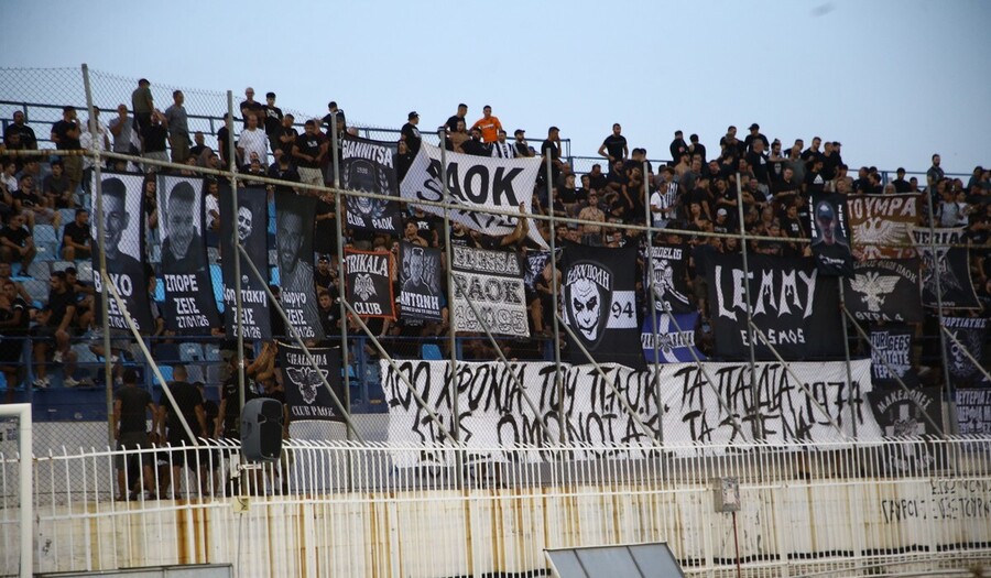 ΠΑΟΚ: Xωρίς κόσμο σε Περιστέρι και Αγρίνιο