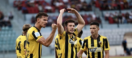 Βόλος Elabet - ΑΕΚ 1-2: Γλίτωσε νέα γκέλα ολκής χάρη στον φοβερό Γιόβιτς ο «Δικέφαλος»! (video)
