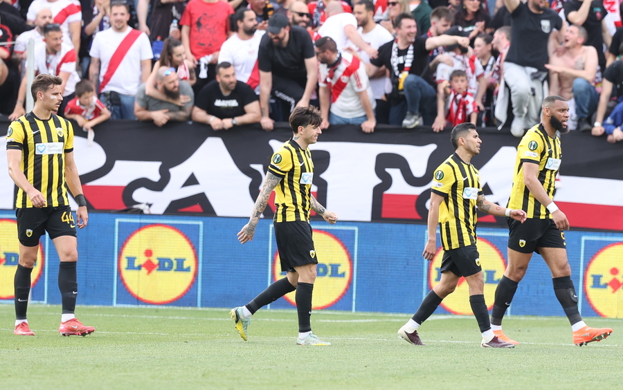 Ράγιο Βαγιεκάνο – ΑΕΚ 3-0: Βαριά ήττα για την Ένωση στη Μαδρίτη και πλέον ψάχνει… θαύμα (video)