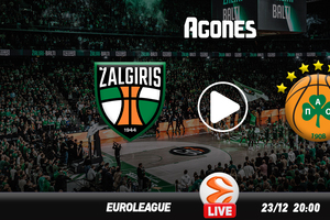 Ζαλγκίρις – Παναθηναϊκός Live Streaming*
