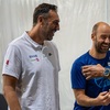 Στην προπόνηση της Εθνικής Ελλάδας ο Μπατίστ