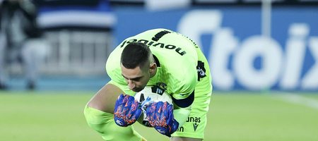 Παπαδόπουλος: Απέκρουσε δύο πέναλτι σε 8 μέρες