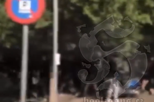 Συμπλοκή οπαδών της Ατλέτικό και της Σοσιεδάδ πριν τον τελικό του Copa Del Rey!