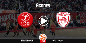 Χάποελ Τελ Αβίβ - Ολυμπιακός Live Streaming*