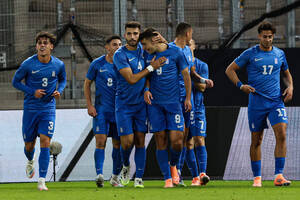 Λετονία U21 - Ελλάδα U21 0-1: Με «χρυσό» σκόρερ τον Τζίμα η «γαλανόλευκη» πέτυχε το 3x3! (video)