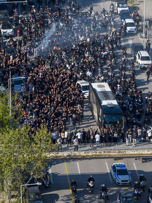 ΠΑΟΚ: Πανικός στην αναχώρηση της αποστολής για Τούμπα! (pics)
