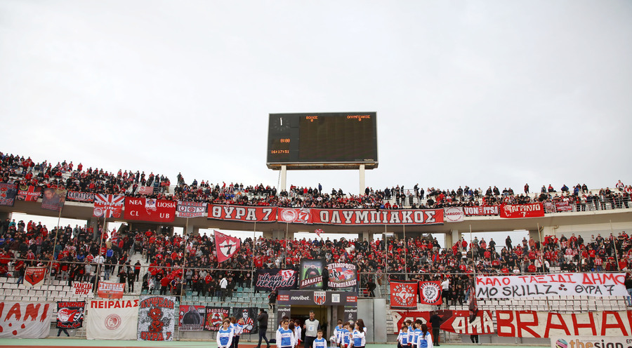 Απαγορεύτηκε η οργανωμένη μετακίνηση φιλάθλων του Ολυμπιακού στην Τρίπολη