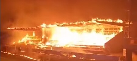 Ανήλικος κάτω των 15 ετών εμπλέκεται στη φωτιά που κατέστρεψε το γήπεδο της Χάκα! (video)