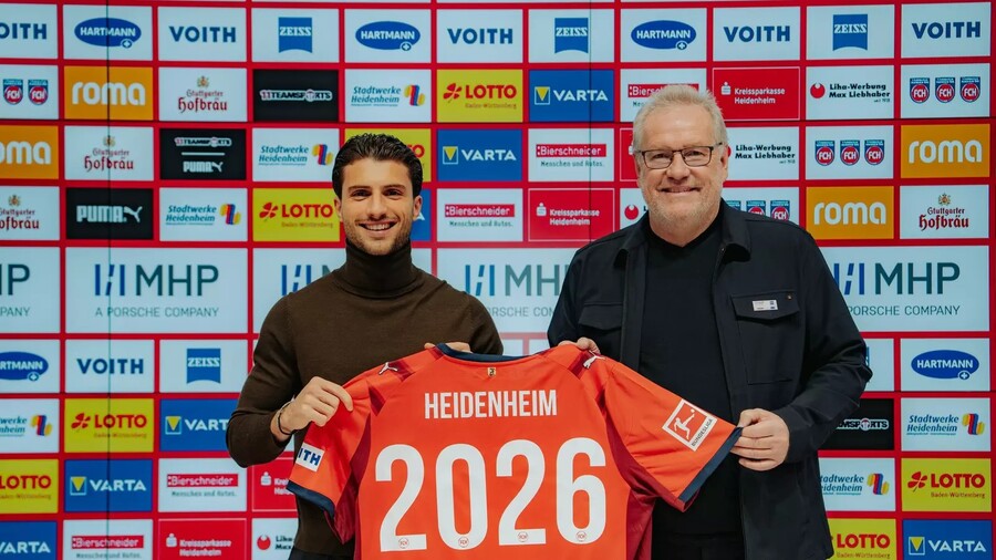 Στεργίου: Στη Χάιντενχαϊμ και επίσημα