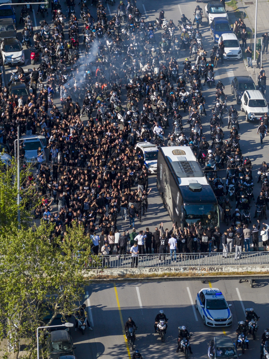 ΠΑΟΚ: Πανικός στην αναχώρηση της αποστολής για Τούμπα! (pics)