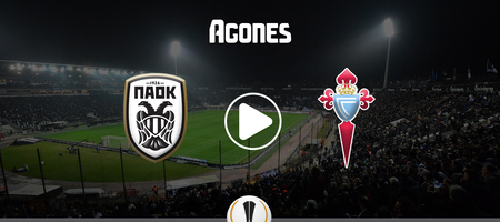 ΠΑΟΚ - Θέλτα Live Streaming*