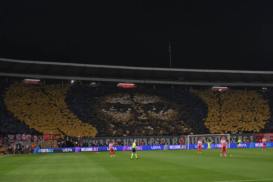 UEFA: Τιμωρία στον Ερυθρό Αστέρα για ορθόδοξο κορεό με τον Άγιο Συμεών - «Έφερε ντροπή στο ποδόσφαιρο» είπαν στην Ομοσπονδία!