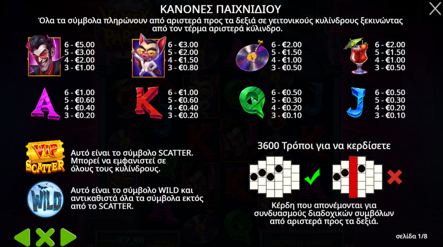 Φρουτάκι Vampy party