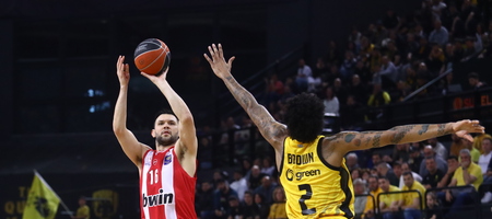 ΑΕΚ - Ολυμπιακός: Αλλαγή ώρας στο Game 2 των ημιτελικών της Stoiximan GBL