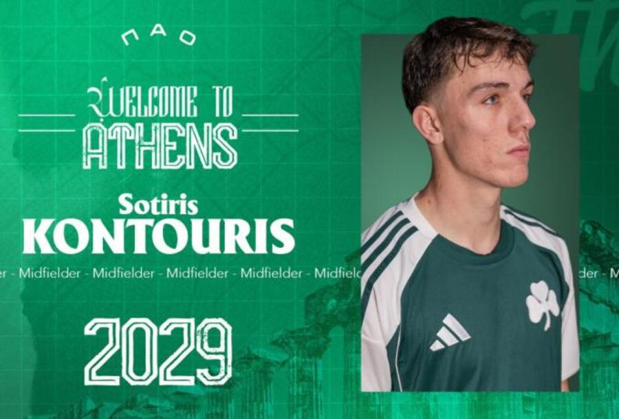 Στον Παναθηναίκό και επίσημα ο Κοντούρης