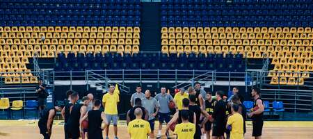 Άρης: Η πρώτη προπόνηση του Σπανούλη (pics)