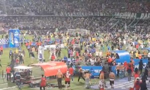 Απίστευτες σκηνές βίας στον τελικό του Κυπέλλου Κολομβίας (videos)