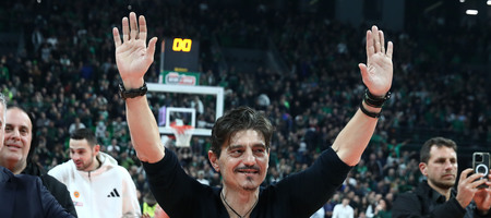 Στην προπόνηση του Παναθηναϊκού ο Γιαννακόπουλος