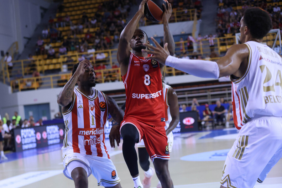 Ερυθρός Αστέρας - Ολυμπιακός 77-87: «Βασιλιάς» της Κρήτης!