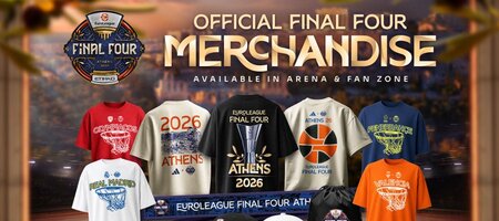 EuroLeague Final Four 2026: Πού θα βρουν οι φίλαθλοι τη νέα συλλογή T-Shirts στην Αθήνα