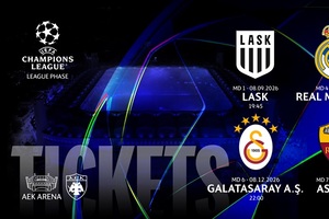 ΑΕΚ: Σε κυκλοφορία το League Phase Pass για το Τσάμπιονς Λιγκ - Οι τιμές των εισιτηρίων για τους εντός έδρας αγώνες