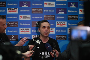 Μπούτσκος: «Είμαστε ενθουσιασμένοι που παίζουμε αυτόν τον τελικό στα 100 χρόνια του ΠΑΟΚ»