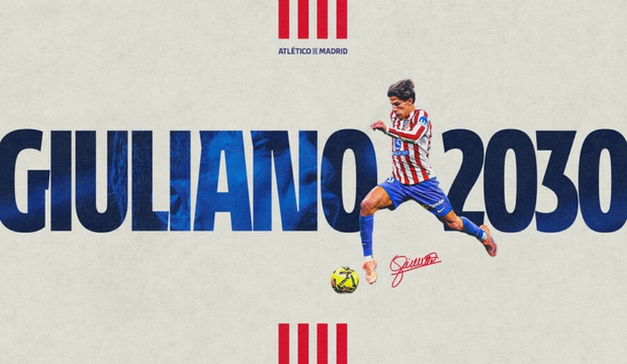 Ατλέτικο Μαδρίτης: Επέκταση με Τζουλιάνο Σιμεόνε