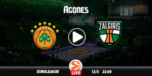 Παναθηναϊκός - Ζαλγκίρις Live Streaming*