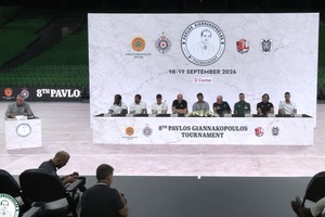 Live Streaming: Η συνέντευξη Τύπου του 8ου Τουρνουά «Παύλος Γιαννακόπουλος»
