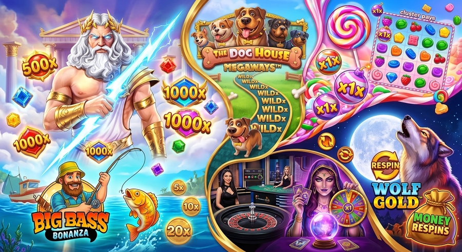 Pragmatic Play - Φρουτάκια & Παιχνίδια Live Casino
