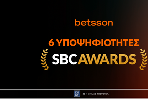 Η Betsson υποψήφια για 6 βραβεία στα SBC Awards 2025