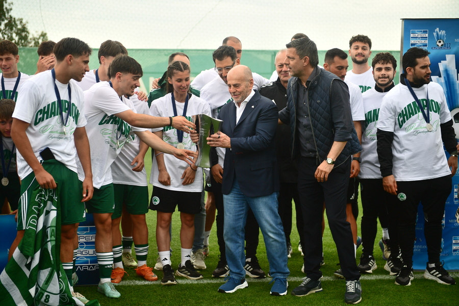 Παναθηναϊκός: Με Αλαφούζο η απονομή στην Κ17 (photos)