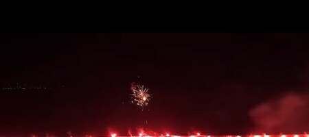 Καλαμάτα: Εντυπωσιακό pyro show στο λιμάνι εν όψει φιέστας (video)