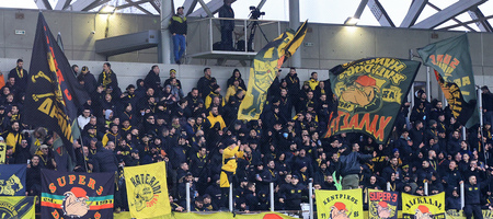 Άρης: Με τους οπαδούς του στη Λάρισα