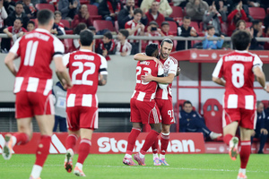 Ολυμπιακός – Ηρακλής 6-0: Κατέκτησαν την πρωτιά στη League Phase και προκρίθηκαν θριαμβευτικά στα προημιτελικά του Κυπέλλου οι «ερυθρόλευκοι»! (video)