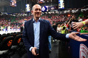 Final Four 2026: Φωτογραφίες από το «ερυθρόλευκο» ΟΑΚΑ