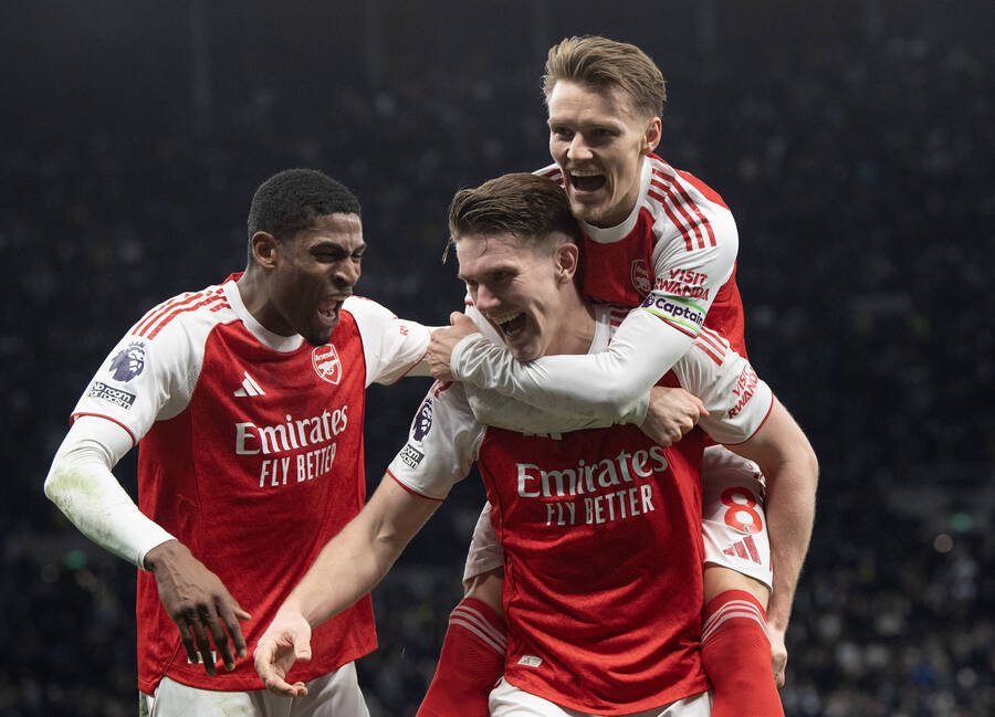 Ασταμάτητη η Άρσεναλ: Πρώτη σε νίκες στην Ευρώπη και διεκδικήτρια τεσσάρων τίτλων