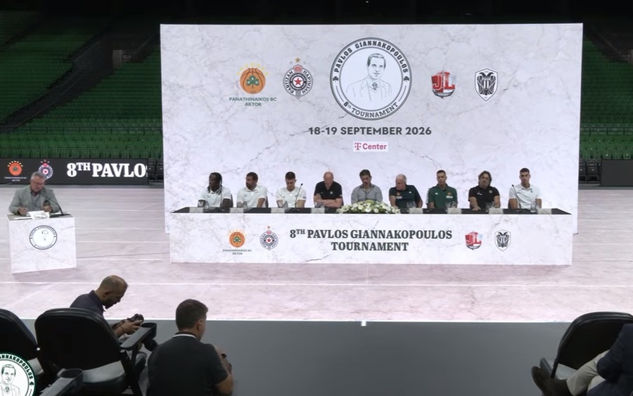 Live Streaming: Η συνέντευξη Τύπου του 8ου Τουρνουά «Παύλος Γιαννακόπουλος»