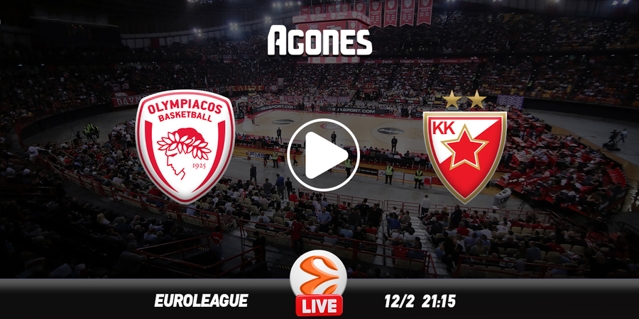 Ολυμπιακός - Ερυθρός Αστέρας Live Streaming*