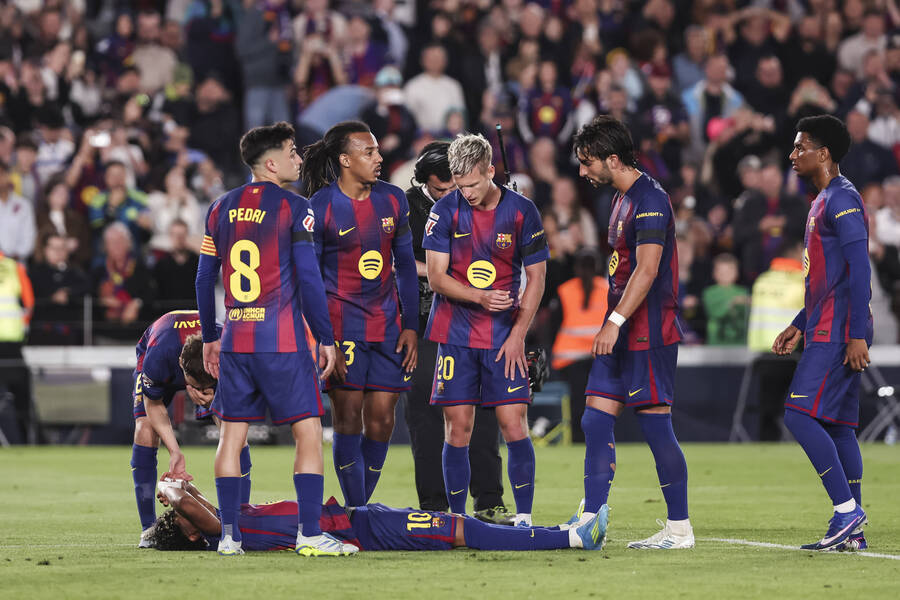 Αγωνία στην Μπαρτσελόνα: Ο Γιαμάλ τραυματίστηκε στο ματς με τη Θέλτα! (video)