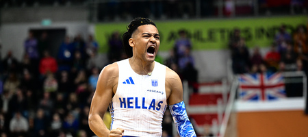 Σπουδαίος Καραλής: Ασημένιο μετάλλιο στο Παγκόσμιο Κλειστού στίβου!