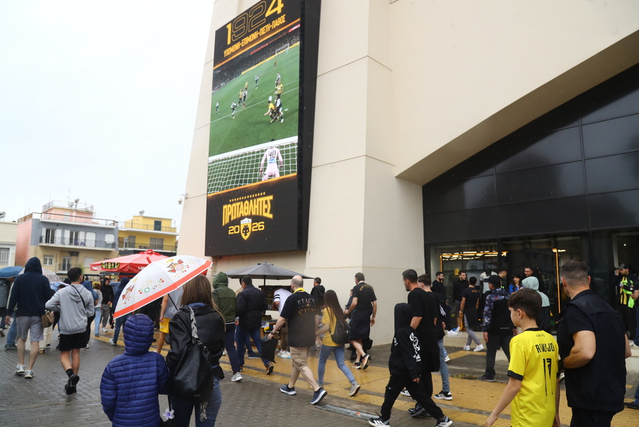 ΑΕΚ: Απίστευτες εικόνες στην Allwyn Arena, στην πρόβα τζενεράλε ενόψει Ολυμπιακού! (pic)