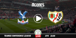 Κρίσταλ Πάλας - Ράγιο Βαγιεκάνο Live Streaming*