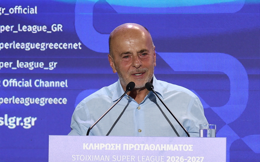 Αλαφούζος: «Αυτά σκοπεύω να κάνω ως πρόεδρος της Stoiximan Super League»