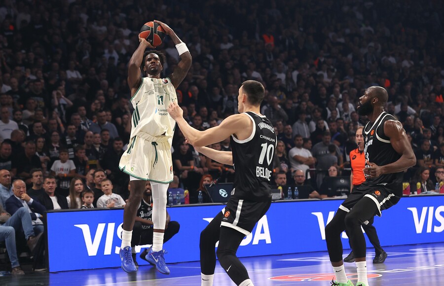 Παρτίζαν - Παναθηναϊκός 55-72: Δεν λυγίζει πουθενά