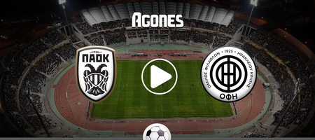 ΠΑΟΚ - ΟΦΗ Live Streaming*