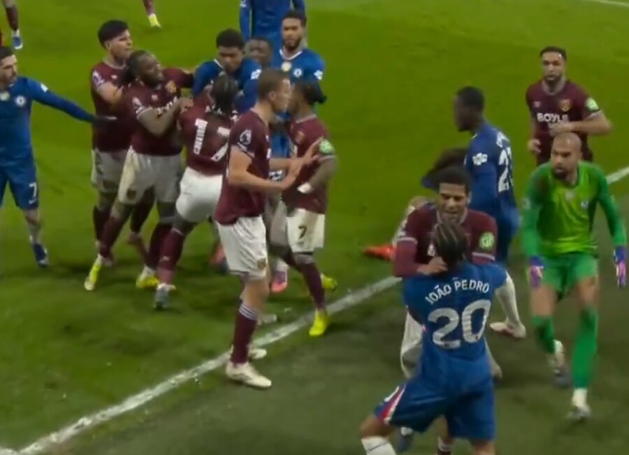 Πρέμιερ Λιγκ: Χαμός στο φινάλε του Τσέλσι-Γουέστ Χαμ (video)